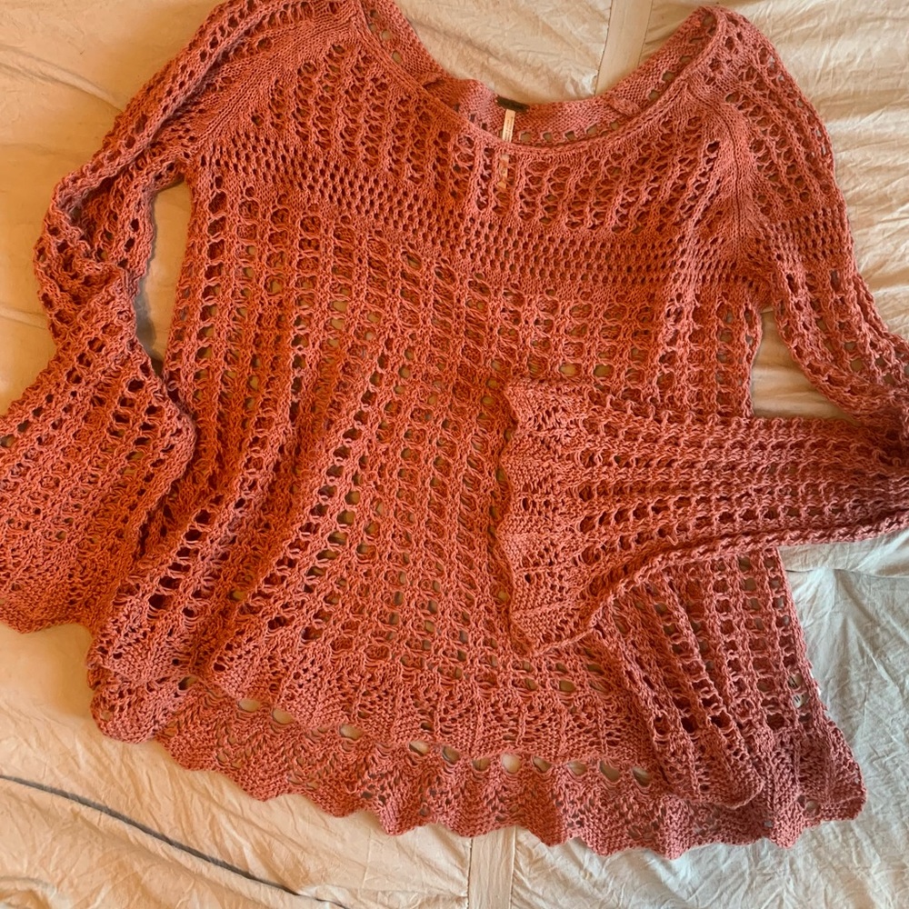 Free People crochet top